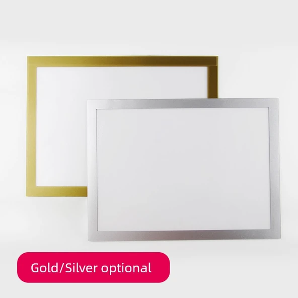 Manyetik Görüntüleme Etiketi A6 Gümüş - İki Paket - Resim 5