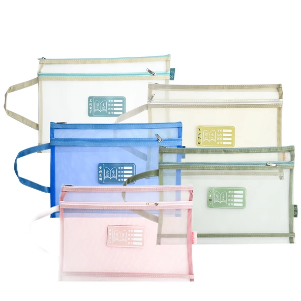 A4 Şeffaf File Çantası - 4 Süper Kalın İki Katmanlı - Geliştirilmiş Malzeme - Resim 5