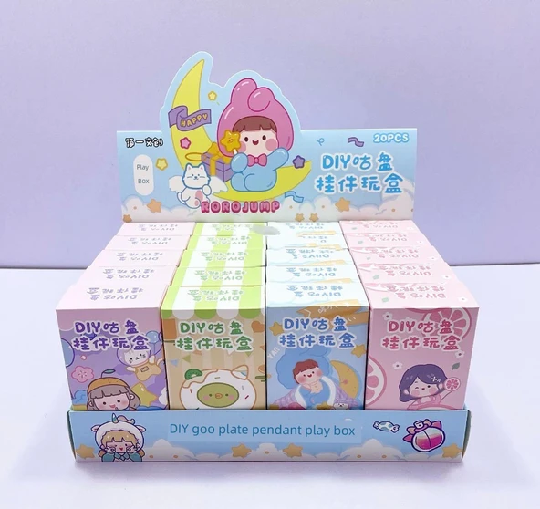DIY Goo Chuck Kolye - 30 Kutulu Yapışkan Seti - 5