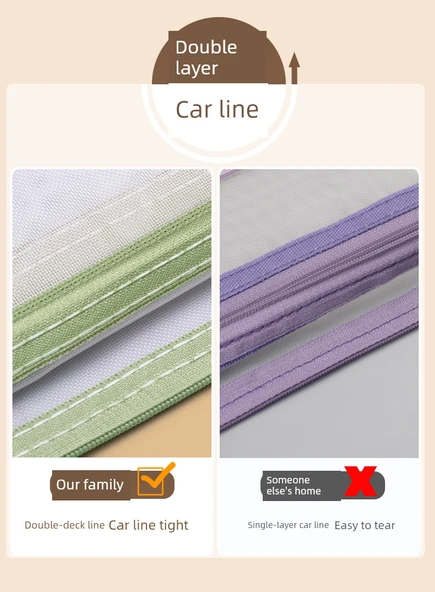 Ağ Mesh Çift Katmanlı Ders Kitabı Çantası - Dil + Sayı + İngilizce + Kapsamlı/4 - Resim 11