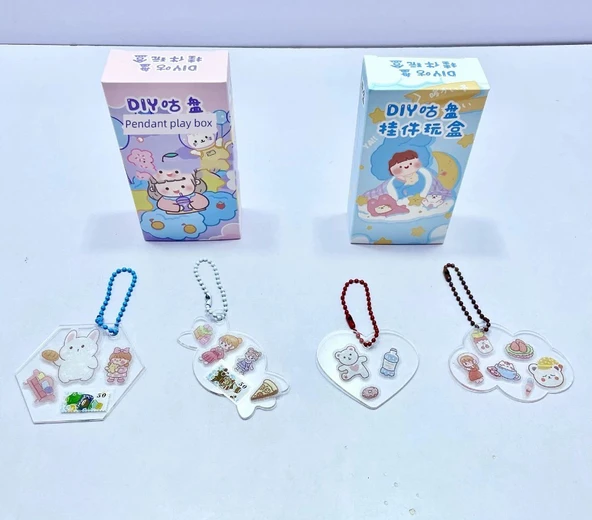 DIY Goo Chuck Kolye - 30 Kutulu Yapışkan Seti - 9