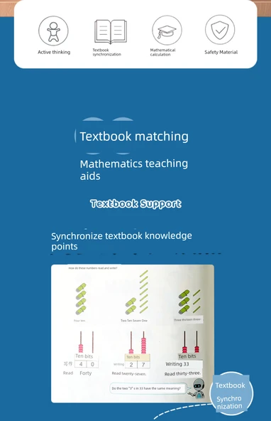 İlkokul Matematik Sayma Çubukları Abaküs - 2 Set Masif Ahşap 3 Dişli Sayıcı + 18 Geometrik Cisim (Kutu İçinde) 15 Şekil - 8