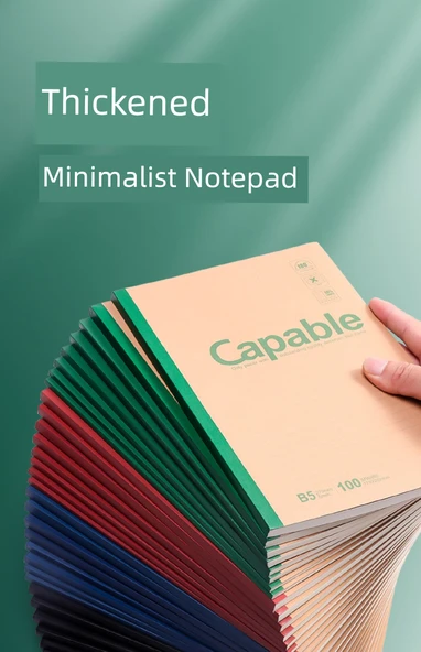 Kahverengi Paket Kağıdı B5 Defter - B5 [60 Sayfa] - 8 Paket - 7