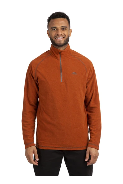 Turuncu Erkek Dik Yaka Polar Sweatshırt MAFLMFN20001