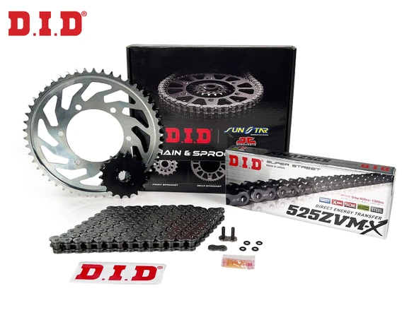 ZİNCİR DİŞLİ SETİ HONDA VT C SHADOW (750 cc)  (2011-2013) / HONDA / VT C SHADOW / 750cc / ÖN DİŞLİ (ORJ-1) / ARKA DİŞLİ (ORJ+3)   / 2011-2012-2013 ürün görseli 1