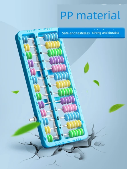 Eğitici Abaküs - 7 Boncuk 13 Dişli - Pembe - Popüler Öneri - 4