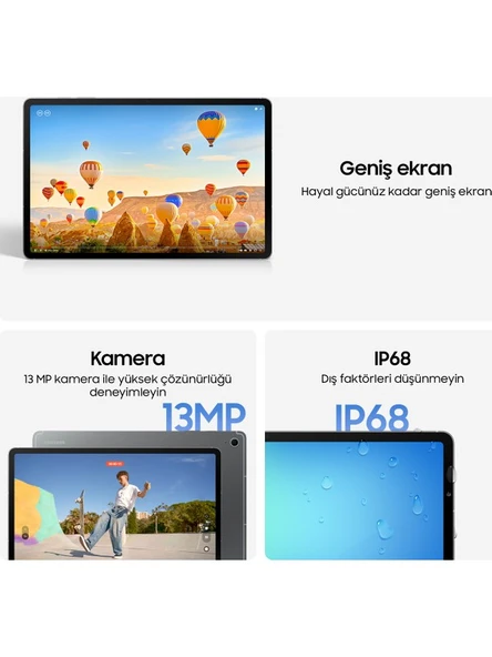 Galaxy Tab S10 FE 8GB 128GB SM-X520 (Samsung Türkiye Garantili) - 2