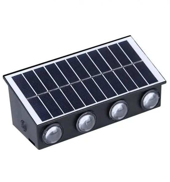 Cata 20W Kos Solar Şarjlı Led Duvar Bahçe Aydınlatma Aplik CT-8010 Gün Işığı