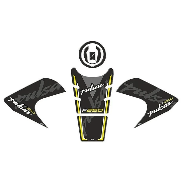 BAJAJ PULSAR F250 2022 - 2025 UYUMLU Tank Pad Set