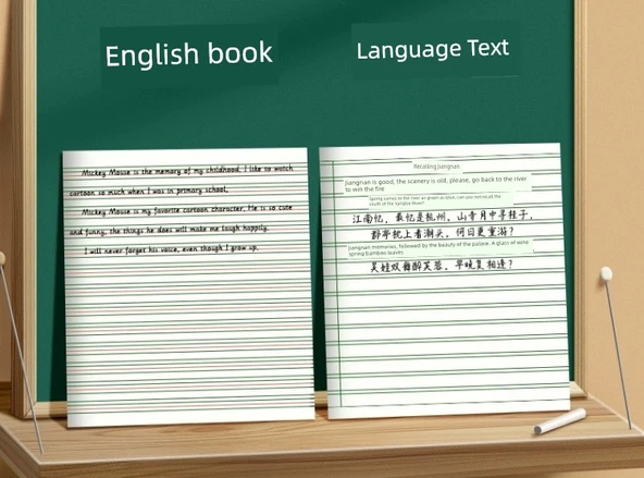 Öğrenci Alıştırma Defteri - Kompozisyon Metni - 10 Paket - Kalın 30 Sayfa - Resim 7