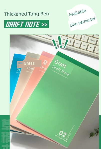 Ortaokul Öğrenci Günlüğü Kağıdı - Açık Yeşil Kalın 10 - 1000 Yaprak - Resim 7