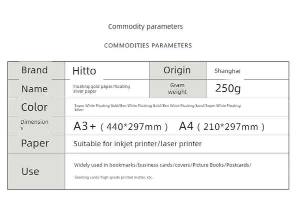 250G Süper Beyaz Yüzen Altın A3 +50 Yaprak - Resim 10