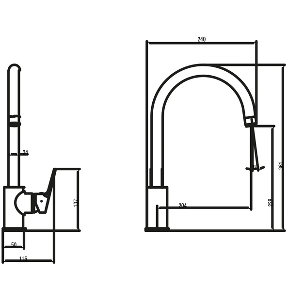 Creavit Luna Eviye Mutfak Bataryası Krom BT.LN8500 - Resim 2