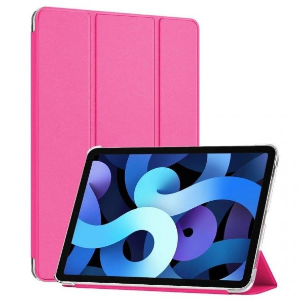 Galaxy Tab A T580 10.1 Smart Cover Standlı 1-1 Tablet Kılıf - 11