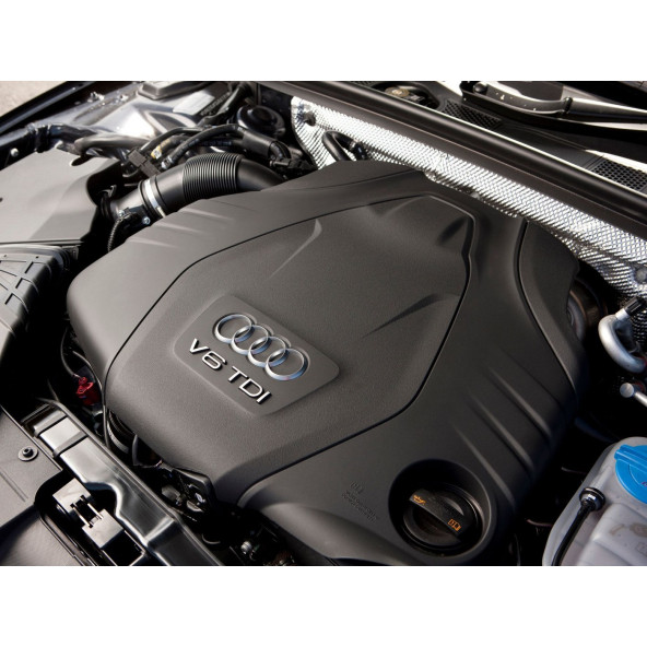 DK Tuning Motor Kapağı Gri Amblem Logosu Audi İle Uyumlu - 3