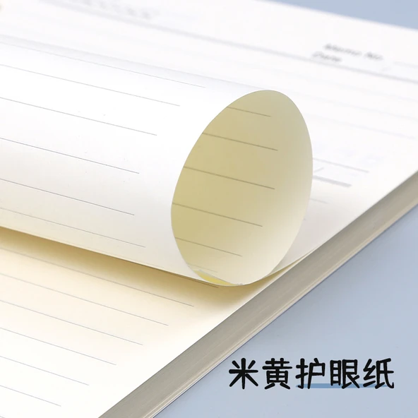 9 Delik Sırtı Açık Kağıt Yenileme - A6 Boş Deri, 1 Paket - Resim 4