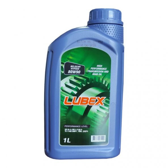 Lubex Mitras AX HYP 80W-90 GL-5 1 Lt Manuel Şanzıman Yağı (4 Adet) - 2