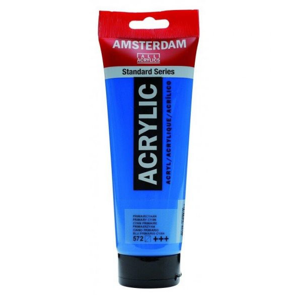 AAC ACRYLIC 120ML. PRIM. CYAN