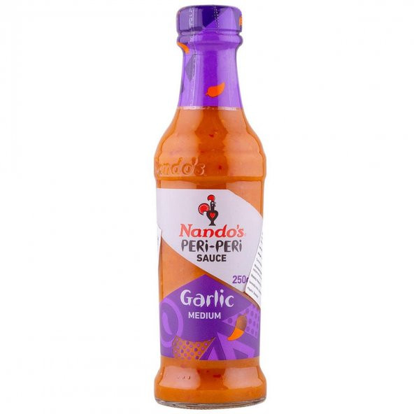 NANDOS Peri-Peri Orta Acılı Sarımsaklı Sos 250 G - 1