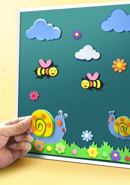 Yapışkan Mıknatıslı Kağıt 1mm Kalınlık 5 Plaka 150 Adet - 12