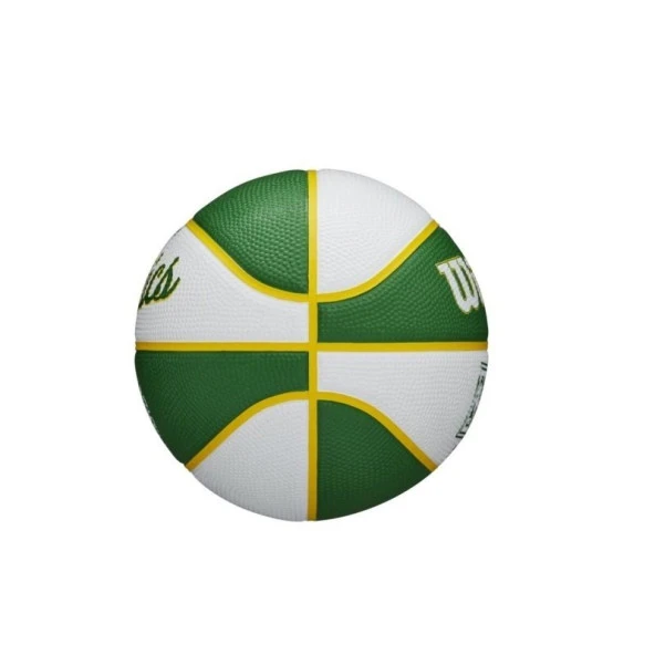 Wilson NBA Team Retro Mini Basketbol Topu WTB3200XBBOS - 6