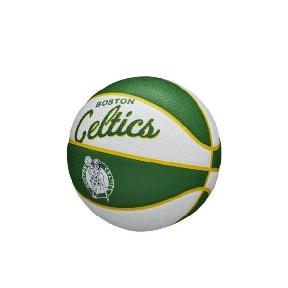 Wilson NBA Team Retro Mini Basketbol Topu WTB3200XBBOS - 8