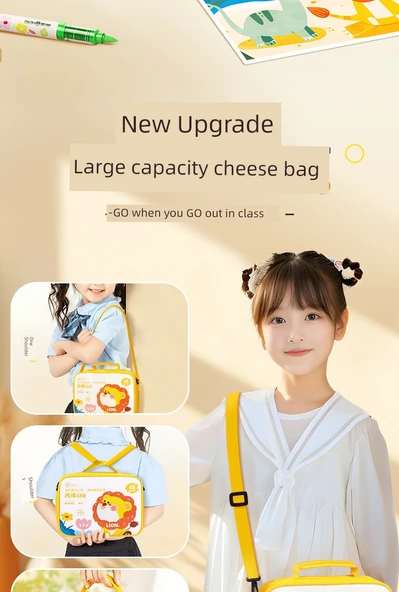 Akrilik Boya Kalemi Seti - Upgrade Peynir Torbası Sırtlan - 36 Renk - 8