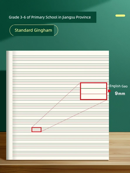 İlkokul Öğrenci Çalışma Defteri - 40 Paket - İngilizce + Matematik - Kalın 30 Sayfa - 1 Jel Kalem Dahil - Resim 5