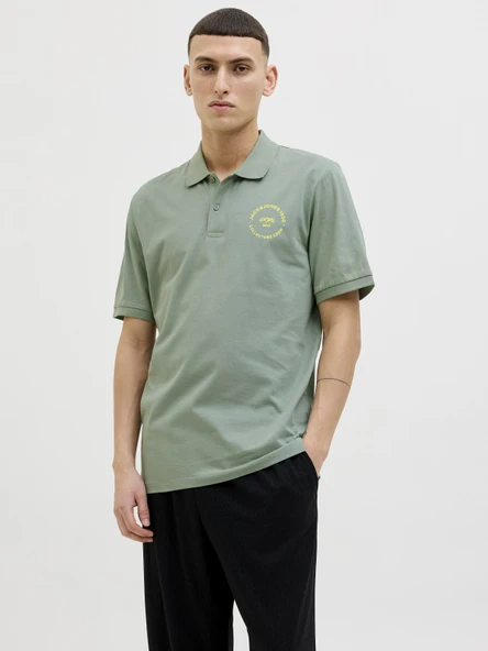 JACK JONES Armalı Erkek Polo Yaka Tişört 12269299
