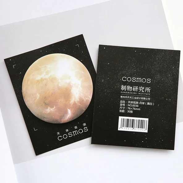 Gökyüzü Gözlem Gezegen Yapışkan Notlar - Pluto - Resim 5