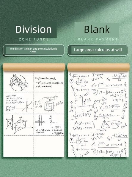 Kalınlaştırılmış Kağıt Defteri - 3 Kopya Bölümlü 150 Sayfa 300 Sayfa - Resim 8