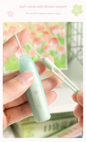 Meyve ve Çiçek Aromalı Parlak Kalem - 1 Kutulu - 6357A + B - Sırt Çantası Boyutunda - 12