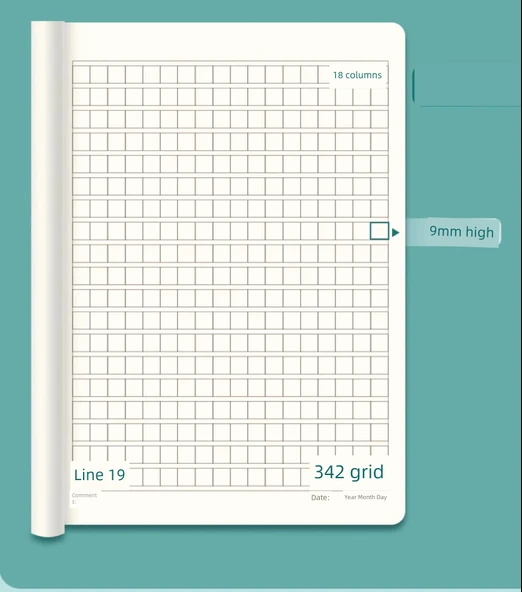 16K Haftalık Defter - 30 Adet Kareli - Resim 11