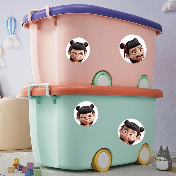 Nezha AO C Anime Günlük Çıkartmaları - 2000 Sayfa - Resim 9