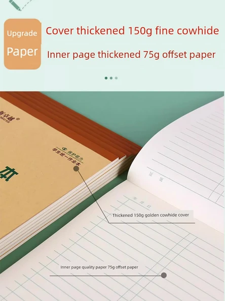 16K Matematik Çalışma Defteri - [10] İngilizce 16K Kalınlaştırılmış - Resim 6