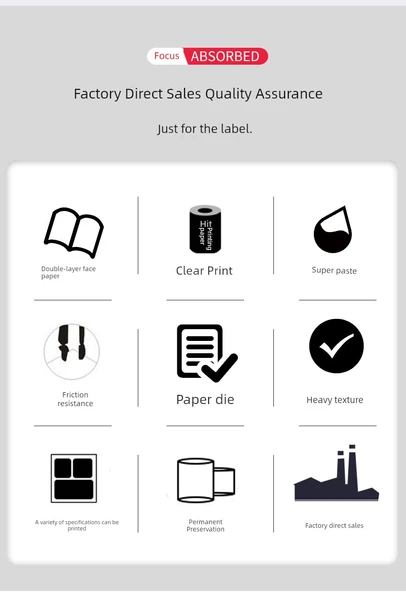 Yüksek Yapışkanlı Lastik Etiketi - 70x30mm - 1000 Adet Bakır Plaka - Resim 8