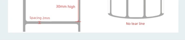 Yüksek Yapışkanlı Lastik Etiketi - 70x30mm - 1000 Adet Bakır Plaka - Resim 10