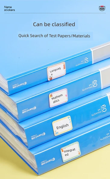 Etiket Yapıştırıcı - İlkokul Tavsiyeli Sınıf Adı Yapıştır + 10 Mavi Kuru Kalem - Resim 9