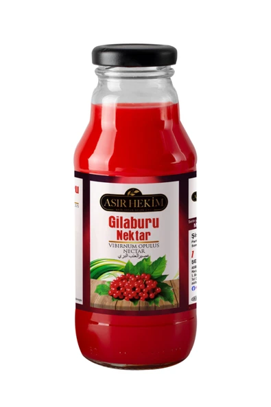 Asır Hekim Natural Gilaburu Nektarı 1000 ml