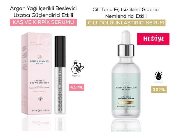 Bahar Babacan Argan Yağ Besleyici Kaş&Kirpik Serumu 5Ml