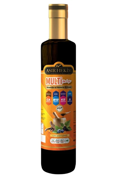 Asır Hekim Natural MULTİ-MİX Vitamini Pekmez 350 GR