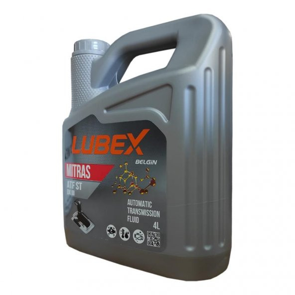 Lubex Mitras ATF ST DEXRON III 4 Lt Otomatik Şanzıman Yağı (2 Adet) - Resim 5
