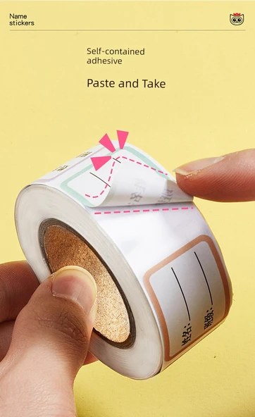 Etiket Yapıştırıcı - İlkokul Tavsiyeli Sınıf Adı Yapıştır + 10 Mavi Kuru Kalem - Resim 11