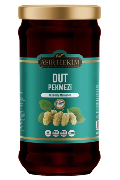 Asır Hekim Natural Dut Pekmezi 640 gr