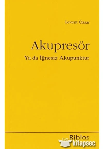 Akupresör Biblos Kitabevi Kolektif