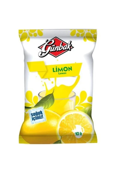 Günbak Toz Lımon 450 G. 10 Lt.