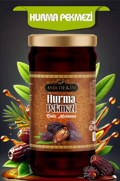 Asır Hekim Hurma Pekmezi Natural 640 gr