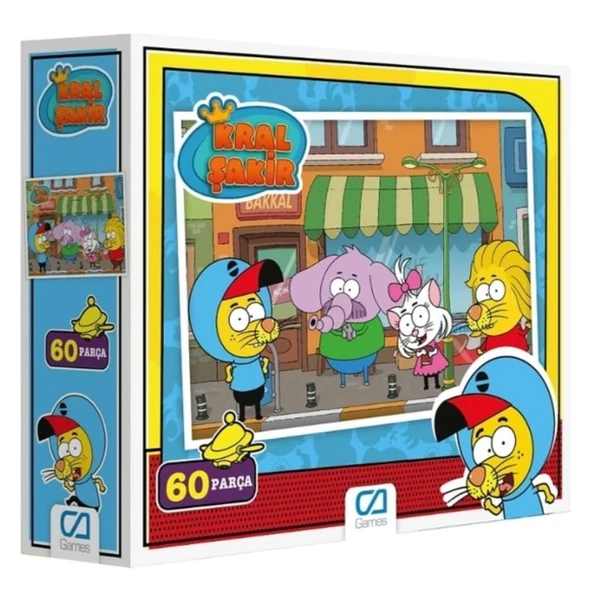Ca Games Kral Şakir 60 Puzzle CA.5095