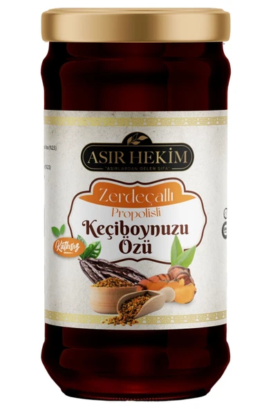 Asır Hekim Zerdeçallı Keçiboynuzu Özü Propolisli Natural 640 gr