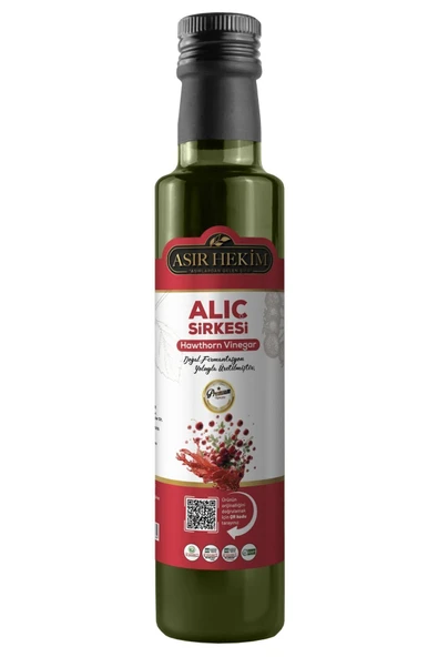 Asır Hekim Alıç Sirkesi Doğal Fermantasyon 500 ml